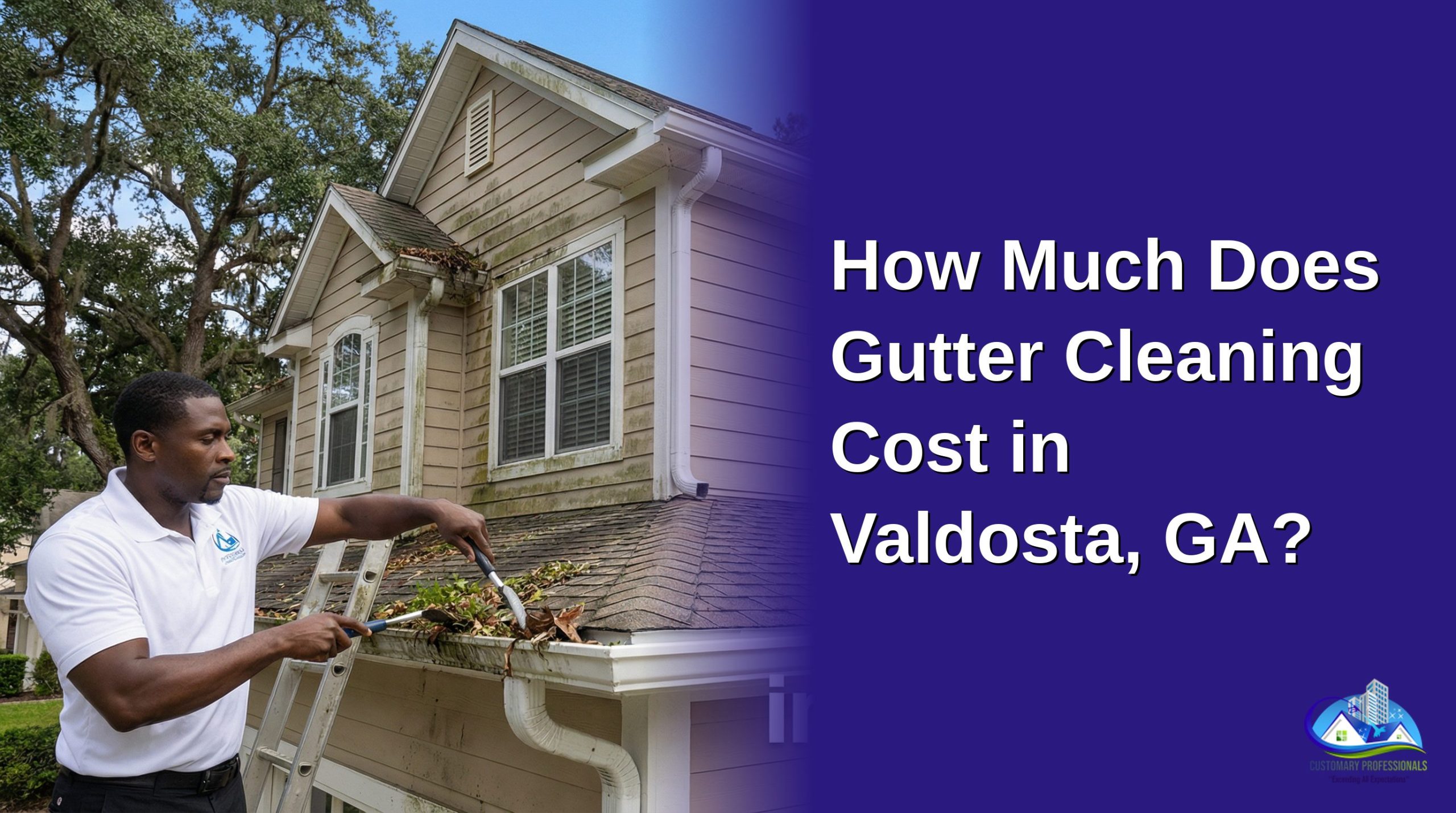 How Much Does Gutter Cleaning Cost in Valdosta, GA?
